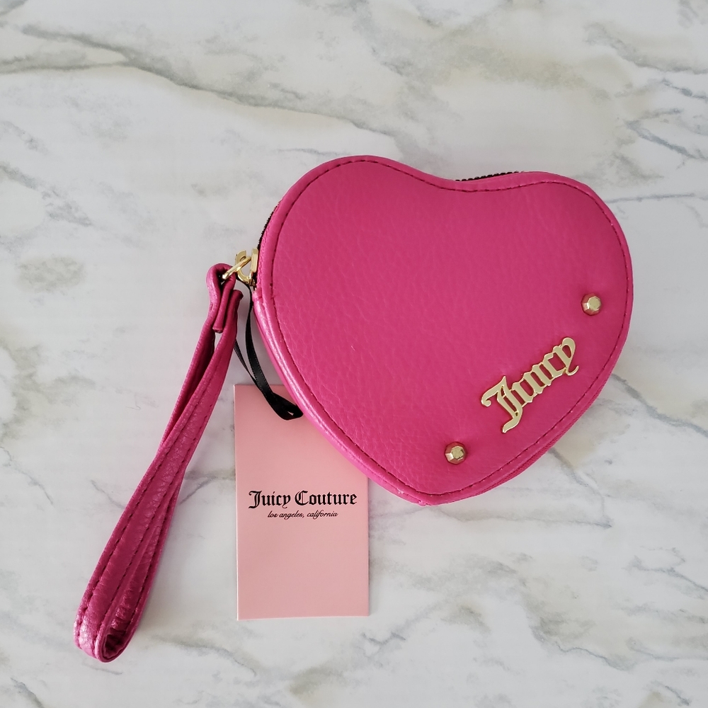 New Juicy Couture Heart Wristlet 💝
